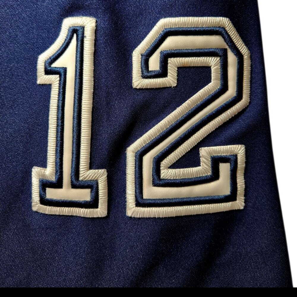 Roger Staubach Cowboys Mitchell & Ness Throwback Authentics Jersey Size 60 Blue - Picture 5 of 9